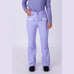 Stylish Lavender Wide Leg Pants